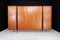 Large Mid-Century Wardrobe in Walnut, Birch and Brass by Silvio Cavatorta, Italy, 1958 2