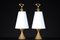 Patinated Brass Table Lamps attributed to Max Ingrand for Fontana Arte, Italy, 1956, Set of 2, Image 9