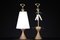Patinated Brass Table Lamps attributed to Max Ingrand for Fontana Arte, Italy, 1956, Set of 2 15