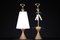 Patinated Brass Table Lamps attributed to Max Ingrand for Fontana Arte, Italy, 1956, Set of 2, Image 15