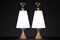 Patinated Brass Table Lamps attributed to Max Ingrand for Fontana Arte, Italy, 1956, Set of 2 4