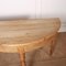 Tables Console Demi Lune en Bois Fruitier, Set de 2 8