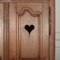 Small French Oak Wardrobe 6