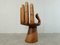 Teak Hand Shaped Chair, 1970s 9