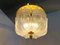 Vintage Deckenlampe von Glashutte Limburg, 1960er 11