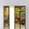 Modular Wall Mirrors with Gronda Lamp by Luciano Bertoncini for Elco, 1970s, Set of 4 4