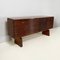 Italian Art Deco Wooden Sideboard with Four Doors attributed to Gio Ponti, 1940s 3