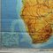 Carte Vintage du Centre de l'Afrique du Sud, 1970s 3