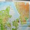 Mapa o carta mural vintage del Atlántico norte, años 70, Imagen 3