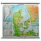 Vintage Mural Map or Wall Chart of North Atlantic, 1970s, Image 1