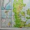 Vintage Mural Map or Wall Chart of North Atlantic, 1970s 4