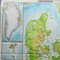 Vintage Mural Map or Wall Chart of North Atlantic, 1970s 2