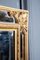 Specchio con perle in foglia d'oro in legno e resina, Belgio, anni '80, Immagine 5