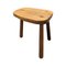 Brutalist Stool in the style of Charlotte Perriand 1