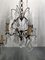 Gilt and Crystal Chandelier, Image 4