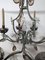 Chandelier in Wrought Iron, 1940s 2