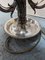 Lámpara de mesa Bouillote de bronce plateado, Imagen 5
