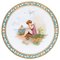 Hand-Painted Reticulated Porcelain Plate, 19th Century, Image 1