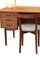 Danish Kidney-Shaped Desk in Teak, 1950s 15