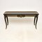 Vintage French Style Lacquered Chinoiserie Console Table, 1970s 3