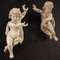 Artista, sculture di putti, Italia, 1740, legno, set di 2, Immagine 11