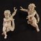 Italian Artist, Cherub Sculptures, 1740, Wood, Set of 2 1