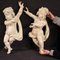 Italienischer Künstler, Cherub Skulpturen, 1740, Holz, 2er Set 2