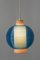 Mid-Century Modern Pendant Lamp by Yasha Heifetz for Rotaflex, USA, 1960s 8