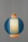 Mid-Century Modern Pendant Lamp by Yasha Heifetz for Rotaflex, USA, 1960s, Image 8