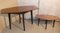 Tables Jumelles Artisanales Vintage en Bois, Italie, 1960s, Set de 2 1