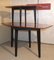 Tables Jumelles Artisanales Vintage en Bois, Italie, 1960s, Set de 2 2