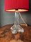 Lámpara de mesa francesa vintage de Cristallerie Lorraine, años 60, Imagen 5
