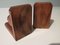 Early 20th Century Bookends Handmade in Oak, Set of 2, Image 5