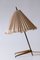 Lámpara de mesa en forma de cuervo austriaca Mid-Century moderna de latón de JT Kalmar, años 50, Imagen 1