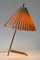 Mid-Century Modern Austrian Brass Crowfoot Table Lamp by J.T. Kalmar, 1950s 16