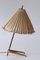 Lámpara de mesa en forma de cuervo austriaca Mid-Century moderna de latón de JT Kalmar, años 50, Imagen 15