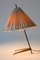 Mid-Century Modern Austrian Brass Crowfoot Table Lamp by J.T. Kalmar, 1950s, Image 2