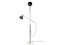 Mid-Century Italian Floor Lamp in Chrome-Plated Metal and Marble, 1960s 1