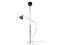 Mid-Century Italian Floor Lamp in Chrome-Plated Metal and Marble, 1960s, Image 1