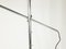 Mid-Century Italian Floor Lamp in Chrome-Plated Metal and Marble, 1960s 10