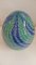 Egg-Shaped Sculpture in Blue-Green Banded Glass by Archimede Seguso, Murano, Italy, 1970s 3