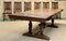 Bretonische Esszimmerstühle und Tisch aus Eiche, 1950er, 7 . Set 8