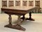 Sedie da pranzo e tavolo bretoni in quercia, anni '50, set di 7, Immagine 17