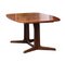 Expandable Dining Table in Rosewood, Gudme, Denmark, 1960s, Set of 3 2