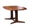 Expandable Dining Table in Rosewood, Gudme, Denmark, 1960s, Set of 3, Image 2