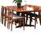 Expandable Dining Table in Rosewood, Gudme, Denmark, 1960s, Set of 3 20