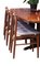 Expandable Dining Table in Rosewood, Gudme, Denmark, 1960s, Set of 3, Image 19