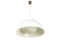 Nickel Plated Brass & White Methacrylate 4006 Pendant Lamp by A. & P.G. Castiglioni for Kartell, 1959, Image 1