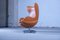 Egg Chair vintage con poggiapiedi di Fritz Hansen, 1999, set di 2, Immagine 4
