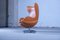 Vintage Egg Chair with Ottoman from Fritz Hansen, 1999, Set of 2 4